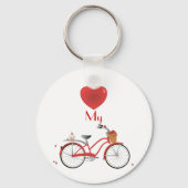 Cheery Cherry Bicycle Sleutelhanger (Voorkant)