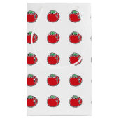 Cheery Cherry Tomato Cartoon Klein Cadeauzakje (Achterkant)