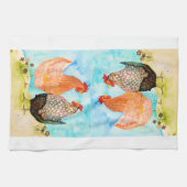 Cheery Chickens Dishtowel Theedoek (Horizontaal)
