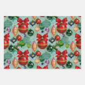 Cheery Christmas Wishes Wrapping Paper (Voorkant 3)