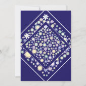 Cheery Colorful Floral Bridal Shower Invitation Kaart (Achterkant)