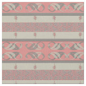 Cheery Coral Pink Stof (Close Up)
