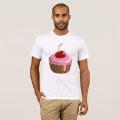 Cheery Cupcake Mannen T-shirt (Voorkant volledig)