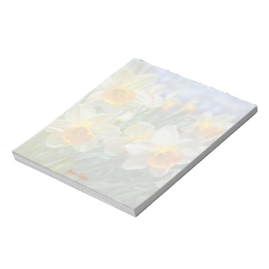 Cheery Daffodils Notitieblok (Linkerzijde)