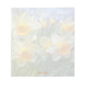 Cheery Daffodils Notitieblok (Voorkant)