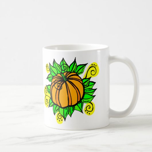 Cheery Harvest Pumpkin Koffiemok (Rechts)