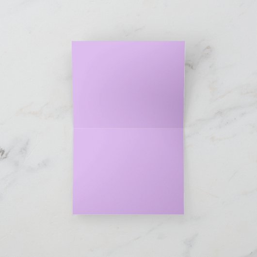 Cheery Lighthouse Lavender Hartelijk dank Bedankkaart (Binnen)