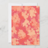 Cheery Red Garden Vrijgezellenfeest Brunch Uitnodi Kaart (Achterkant)