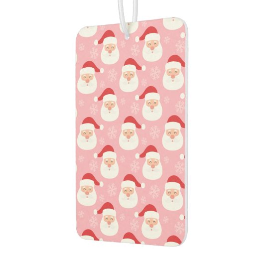 Cheery Santa Faces Luchtverfrisser (Links)