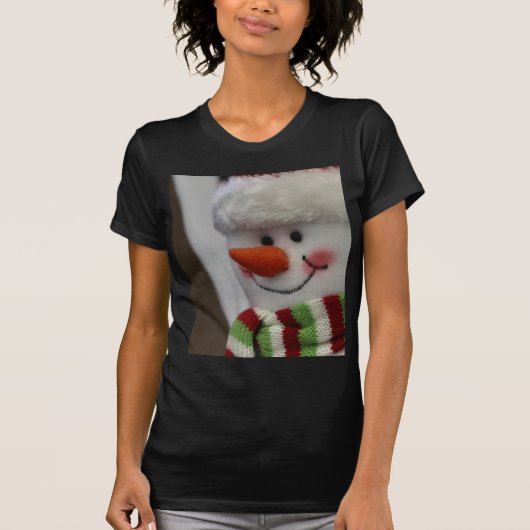 Cheery Snowman T-shirt (Voorkant)