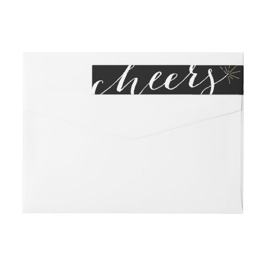 Cheery Sparkler Return Address Label (Achterkant)