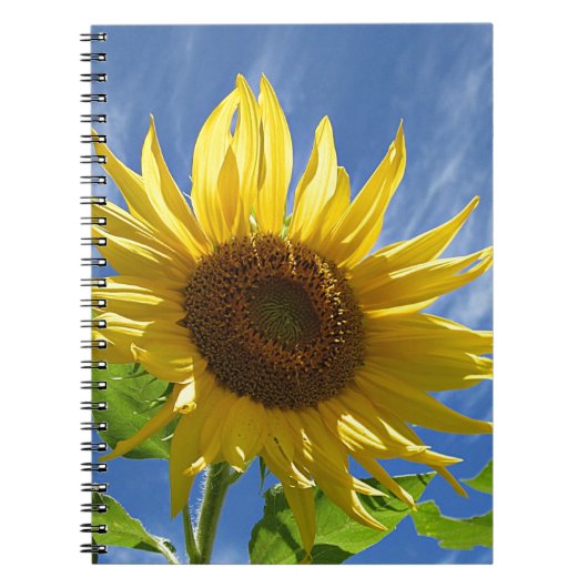 Cheery Sunflower Notitieboek (Voorkant)
