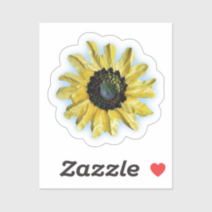 Cheery Sunflower Stcker Sticker