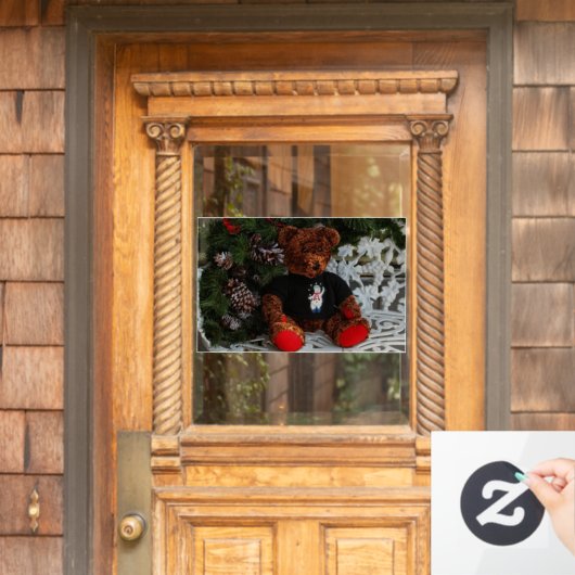 Cheery Tedd Raamsticker (Huis Deur)