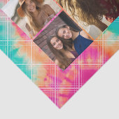 Cheery Tie Dye met 3 foto's - Tissuepapier (Detail)