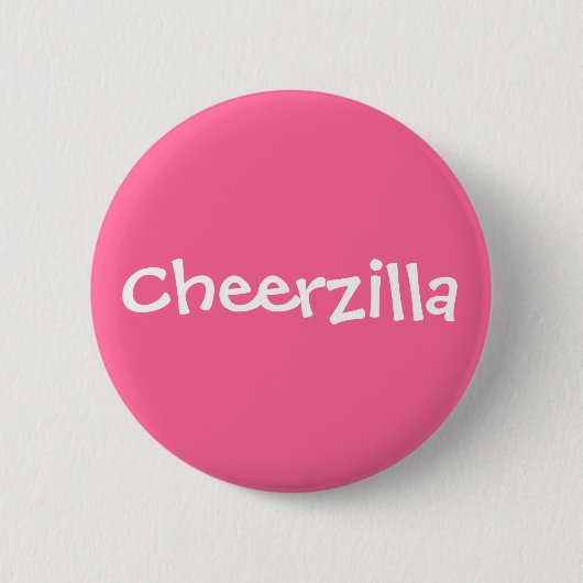 Cheerzilla Button (Voorkant)