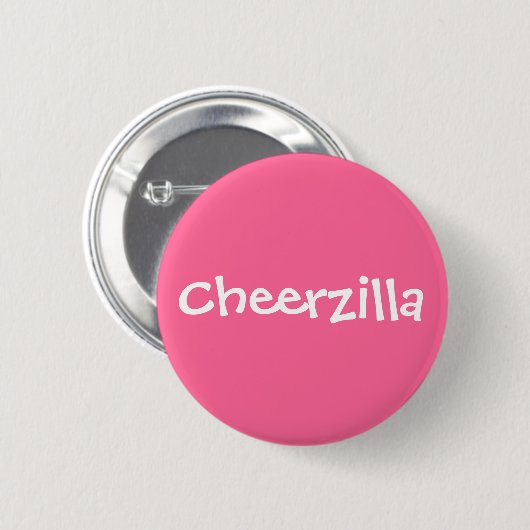 Cheerzilla Button (Voorkant /achterkant)