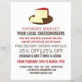 Cheese aan boord, Cheesemonger Adverteren Flyer (Voorkant)