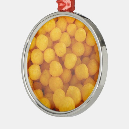 Cheese Balls Metalen Ornament (Links)