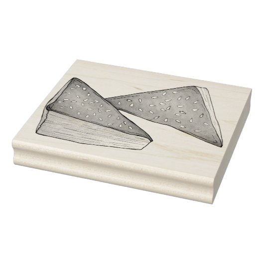 Cheese Bourekas Savory Pastry heeft een homemade g Rubberstempel (Stempel)