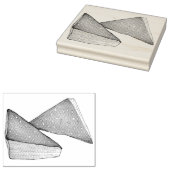 Cheese Bourekas Savory Pastry heeft een homemade g Rubberstempel (Gestempeld)