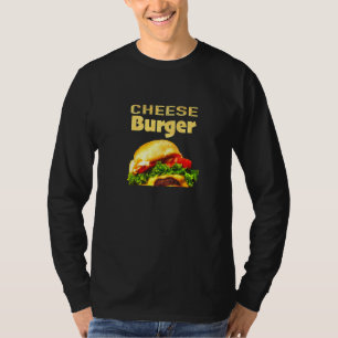 Cheese Burger National Hamburger Day Fast Foods T-shirt