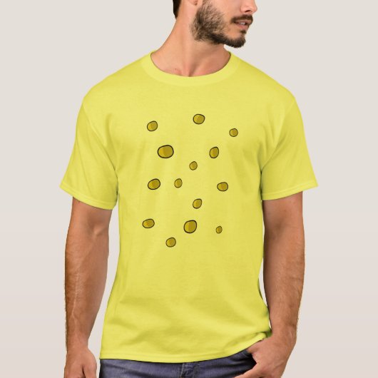 Cheese Costume Halloween Funny T-shirt (Voorkant)