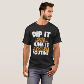 Cheese Curds French Fries Quebec Poutine Indulgent T-shirt (Voorkant volledig)