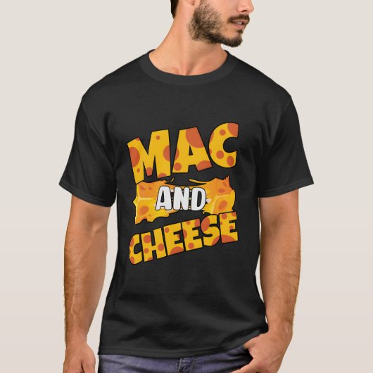 Cheese Day Celebration Cheeze Love Mac-kaas T-shirt (Voorkant)