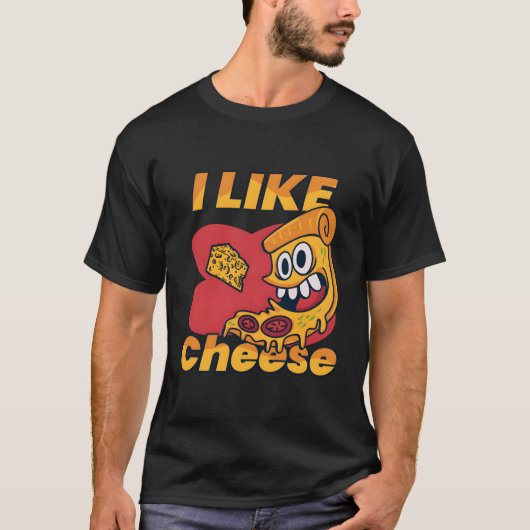 Cheese Day Celebration Cheeze Love T-shirt (Voorkant)