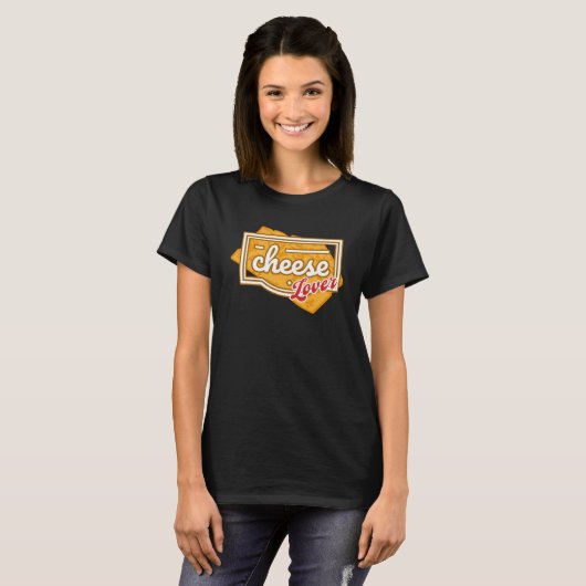 Cheese Day Celebration Cheeze Love T-shirt (Voorkant volledig)