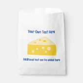 Cheese Driehoek Zwitserse stijl - 2 regels aangepa Bedankzakje (Voorkant)