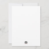 Cheese Fondue Feestdagenkaart (Achterkant)