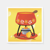 Cheese Fondue Servetten (Voorkant)