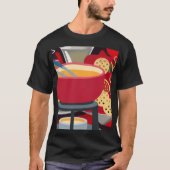 Cheese Fondue T-shirt (Voorkant)