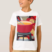 Cheese Fondue T-shirt (Voorkant)