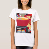 Cheese Fondue T-shirt (Voorkant)