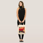 Cheese Fondue Tote Bag (Voorkant (model))