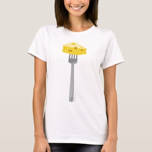 Cheese Fork T-shirt (Voorkant)