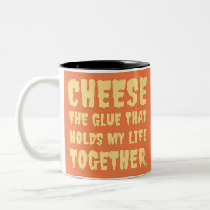 Cheese Funny Tweekleurige Koffiemok