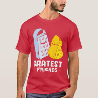 Cheese Grater Grootste Vrienden retro T-shirt