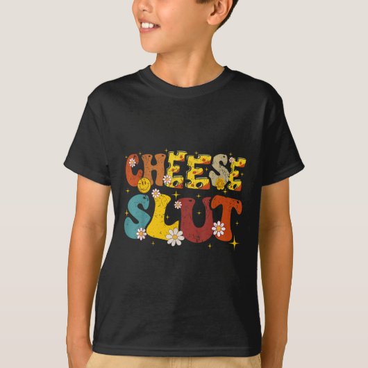 Cheese Groovy Sarcastic Funny Gezegde Christmas T-shirt (Voorkant)