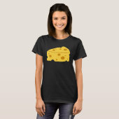 Cheese I Love Cheese Gouda Cheddar Mozzare T-shirt (Voorkant volledig)