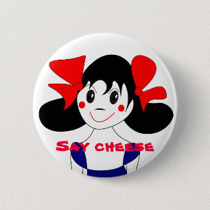 Cheese Knopje Ronde Button 5,7 Cm