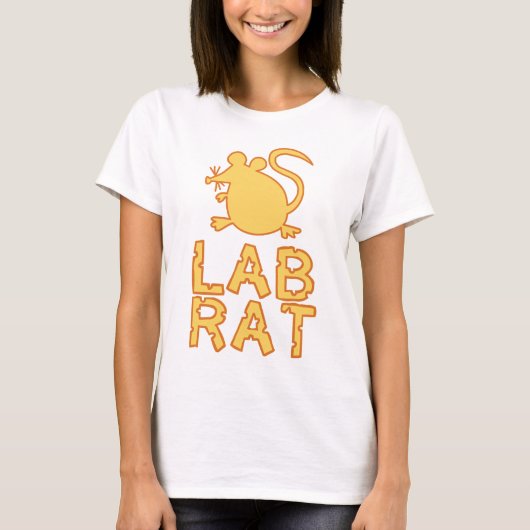 Cheese Lab Rat T-shirt (Voorkant)