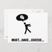 Cheese Lover Briefkaart (Voorkant / Achterkant)