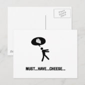 Cheese Lover Briefkaart (Voorkant / Achterkant)