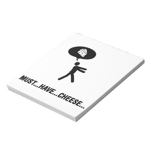 Cheese Lover Notitieblok (Linkerzijde)