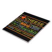 Cheese Lover Trivet Tegeltje (Zijkant)
