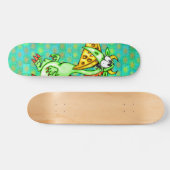 Cheese Loving Dragon Skateboard (Horizontaal)